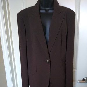 Brown Pants Suit